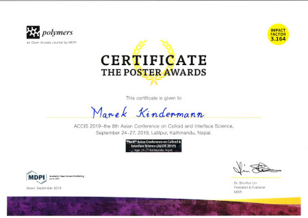 Polymer Certificate Marek